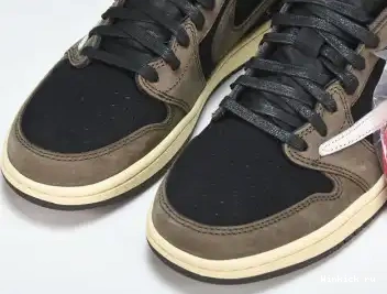 AIR 1 LOW SCOTT JORDAN MOCHA DARK TRAVIS 0617